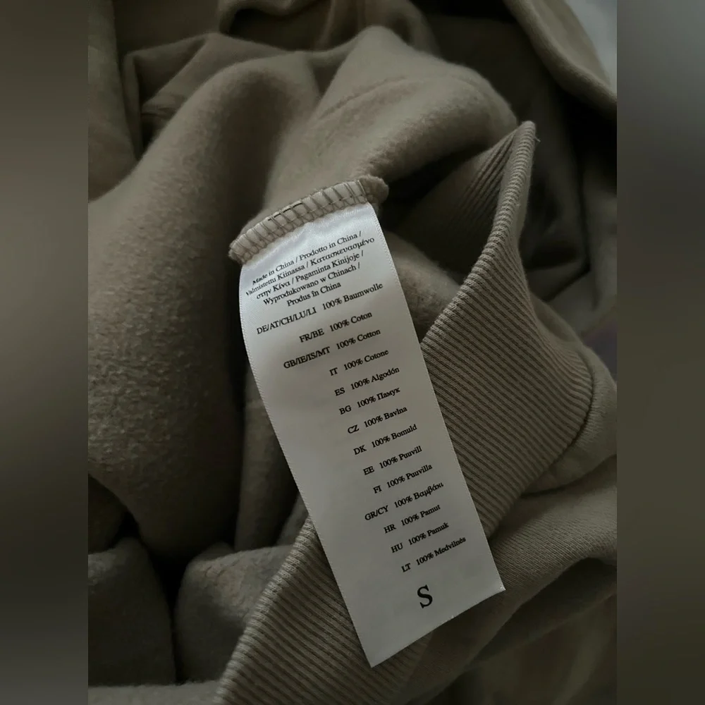 Taylor Swift | TTPD the Tortured Poets Department Eras Beige Hoodie - SMALL - Picture 5 of 5